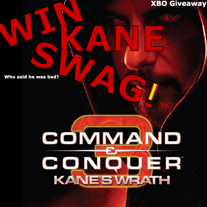 XBO Giveaway, C&C 3: Kane